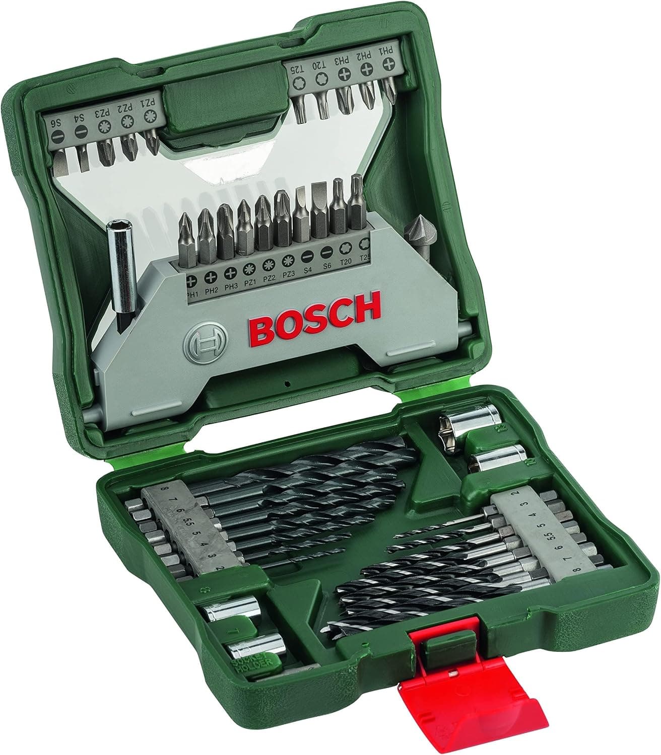 مجموعه لوازم جانبی Bosch X-Line ۵۰ عددی چندرنگ مدل 2607019327 مجموعه لوازم جانبی Bosch X-Line ۵۰ عددی چندرنگ مدل 2607019327