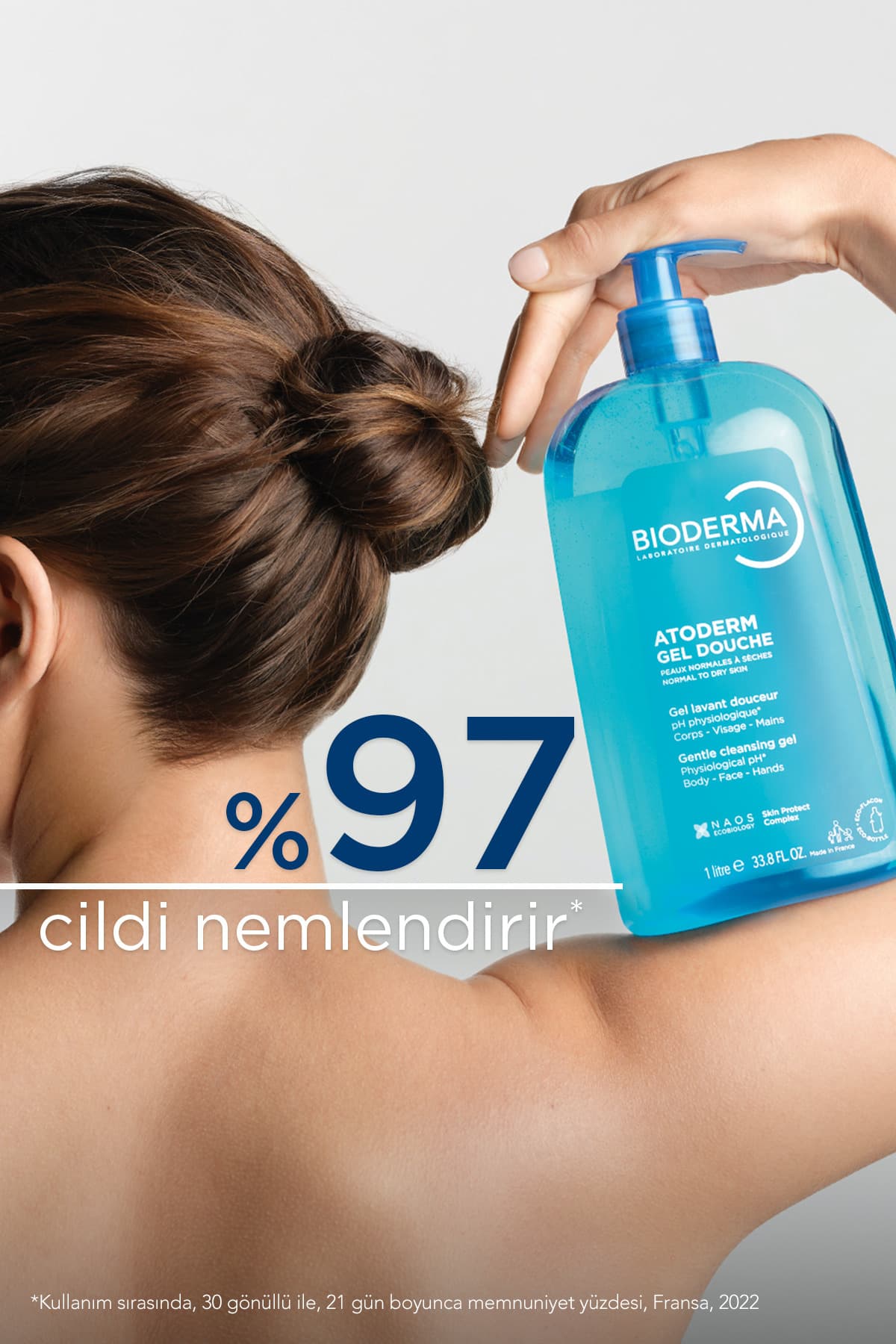 ژل دوش نوزاد، کودک و بزرگسال Bioderma Atoderm پاککننده و مرطوبکننده مناسب پوست خشک و انواع پوست 1 Lt ژل دوش نوزاد، کودک و بزرگسال Bioderma Atoderm پاککننده و مرطوبکننده مناسب پوست خشک و انواع پوست 1 Lt