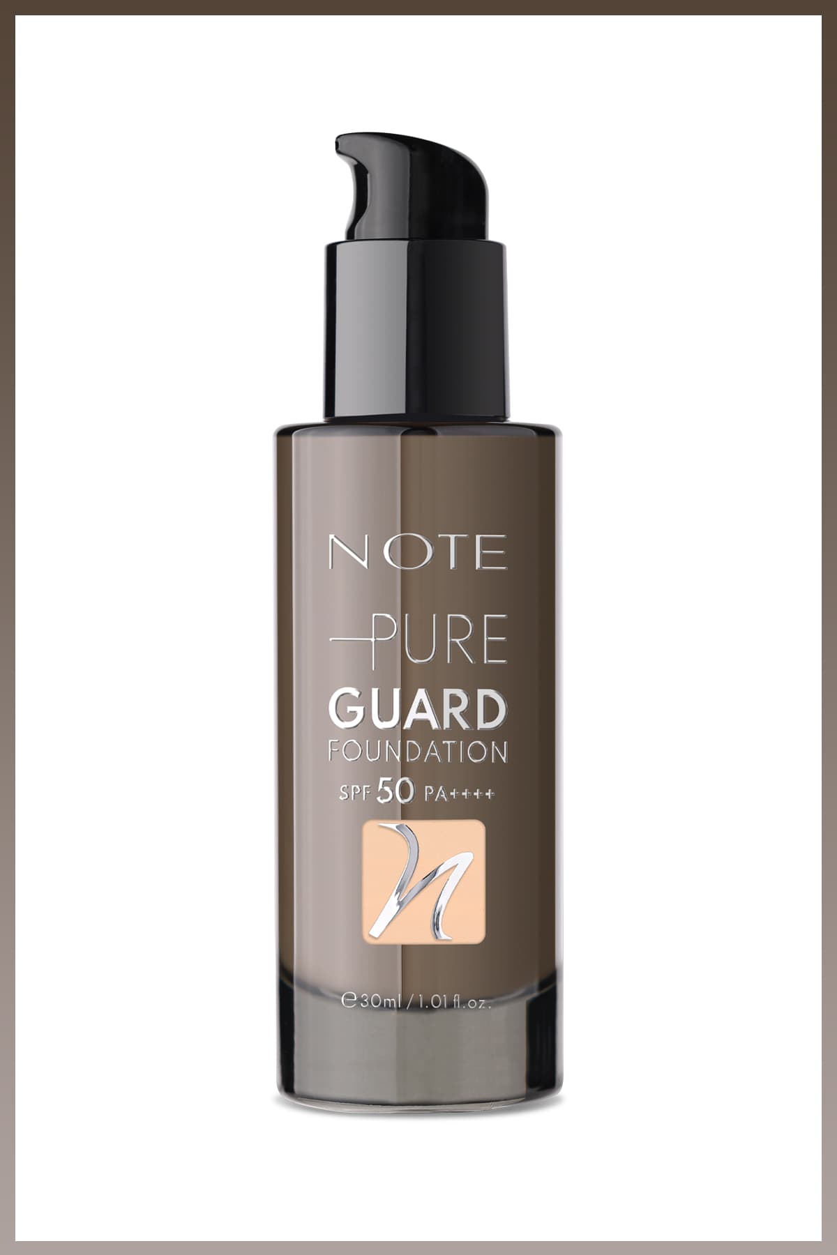 فوندتن Note Cosmetics PureGuard پوشش قوی فینیش ساتن SPF 50 بژ خالص 110 فوندتن Note Cosmetics PureGuard پوشش قوی فینیش ساتن SPF 50 بژ خالص 110