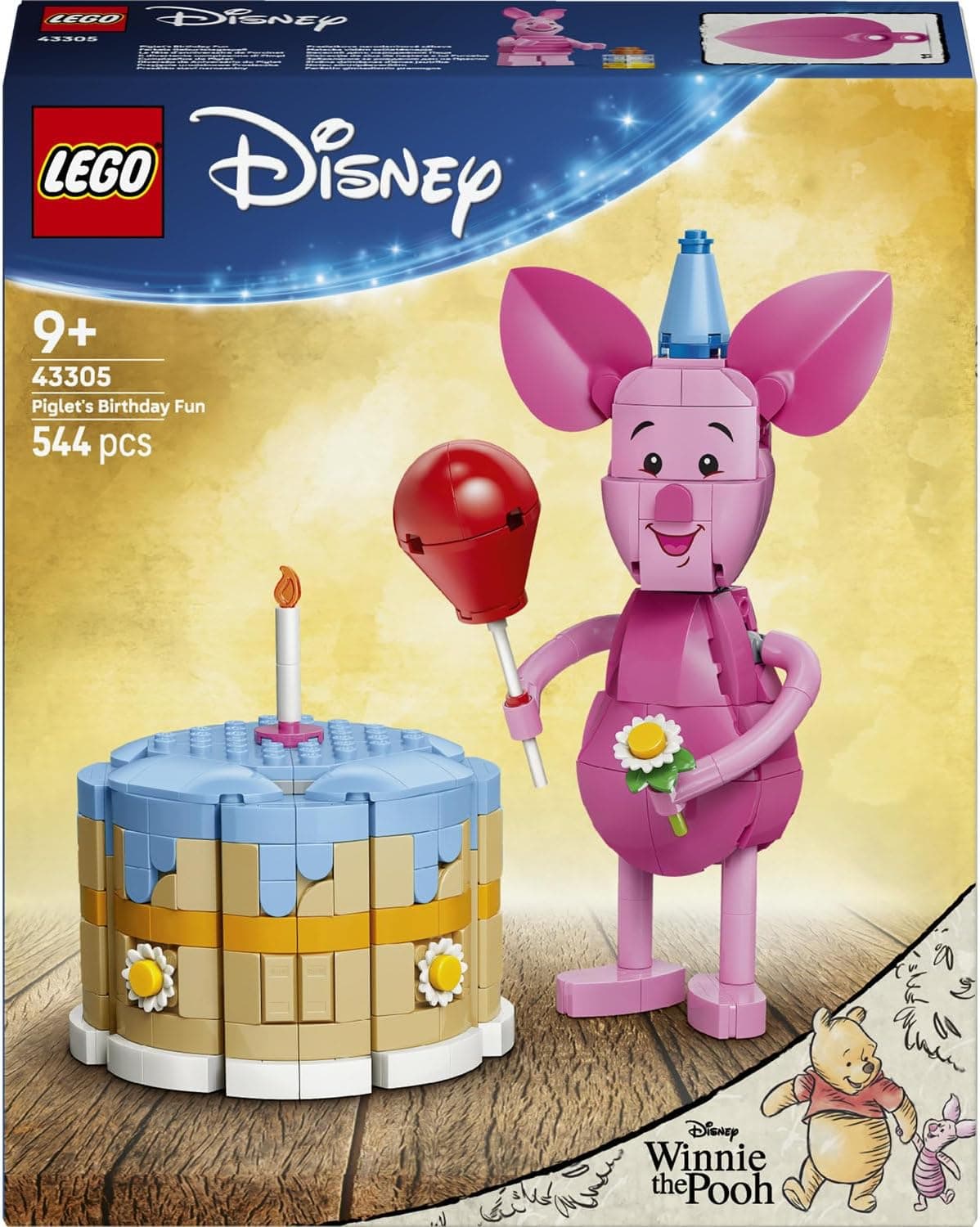 لگو Disney جشن تولد Piglet مدل 43305 لگو Disney جشن تولد Piglet مدل 43305