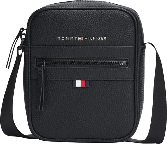 کیف رودوشی مردانه Tommy Hilfiger مینی PU Essentıal مشکی تکسایز کیف رودوشی مردانه Tommy Hilfiger مینی PU Essentıal مشکی تکسایز
