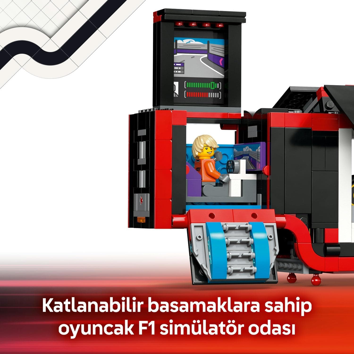 لگو City کامیون F1 با ماشینهای RB20 و AMR24 مدل 60445 لگو City کامیون F1 با ماشینهای RB20 و AMR24 مدل 60445