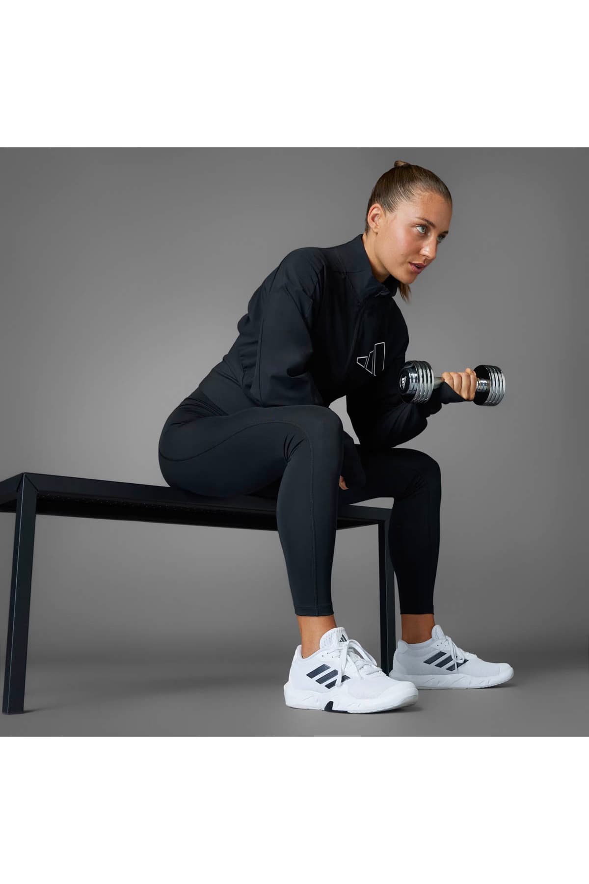 کفش دویدن و تمرین زنانه adidas Amplimove سفید مشکی مدل IF0958 کفش دویدن و تمرین زنانه adidas Amplimove سفید مشکی مدل IF0958