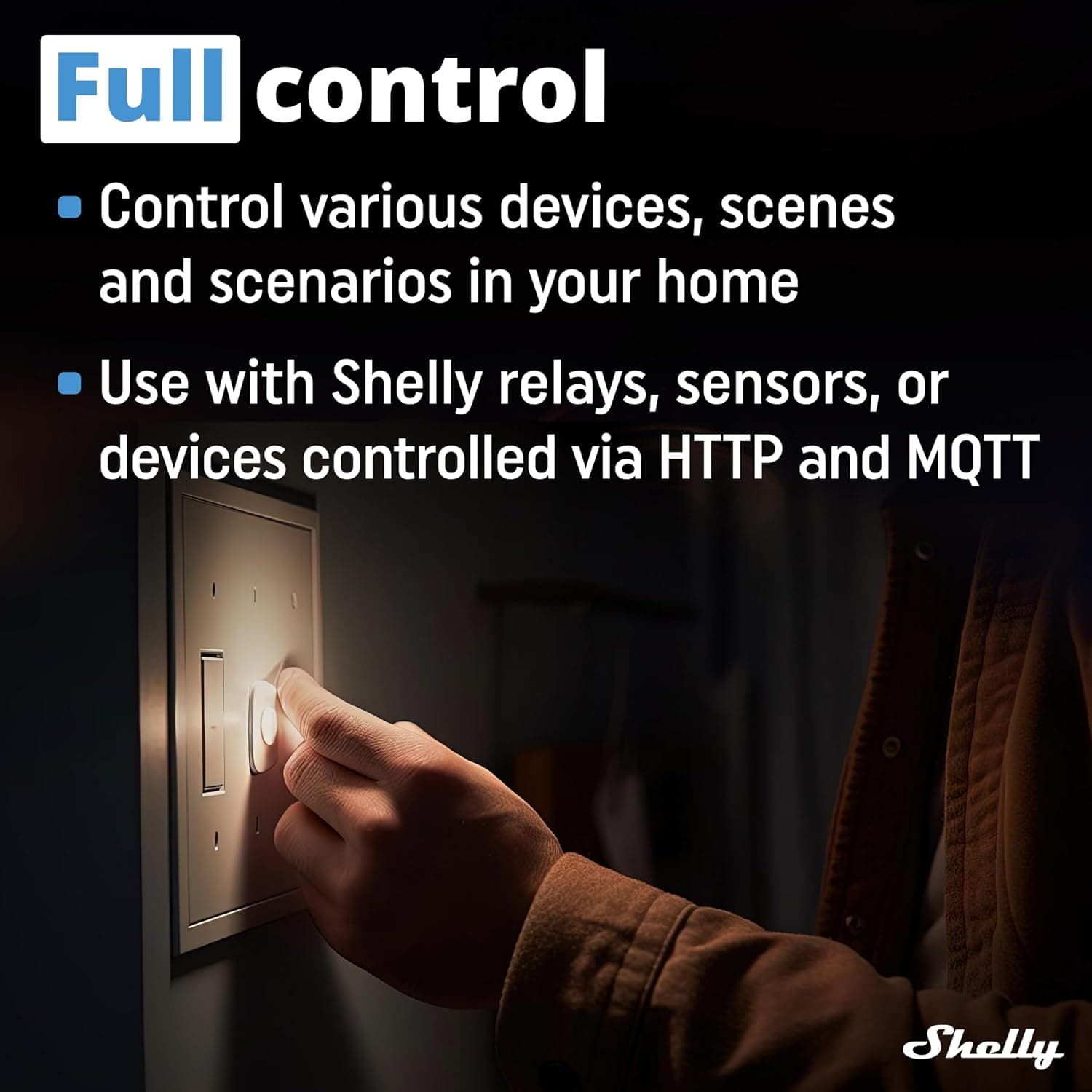 دستگاه هوشمند Shelly i4 Gen3 دستگاه هوشمند Shelly i4 Gen3