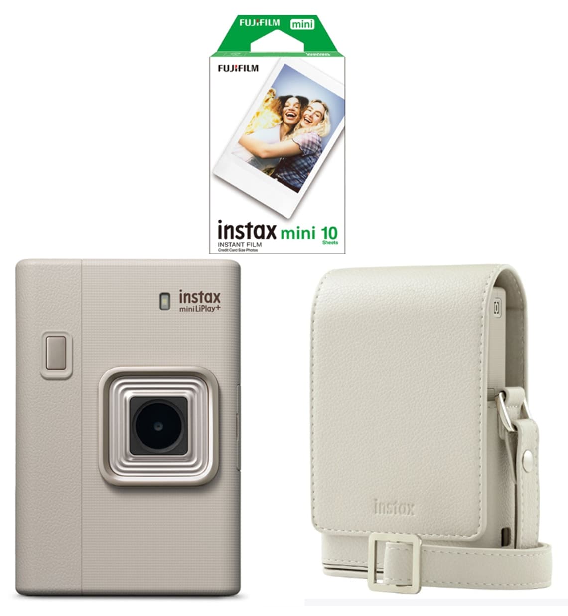 دوربین عکاسی Instax هیبرید مدل Mini Liplay Plus به همراه 10 فیلم و کیف دوربین عکاسی Instax هیبرید مدل Mini Liplay Plus به همراه 10 فیلم و کیف
