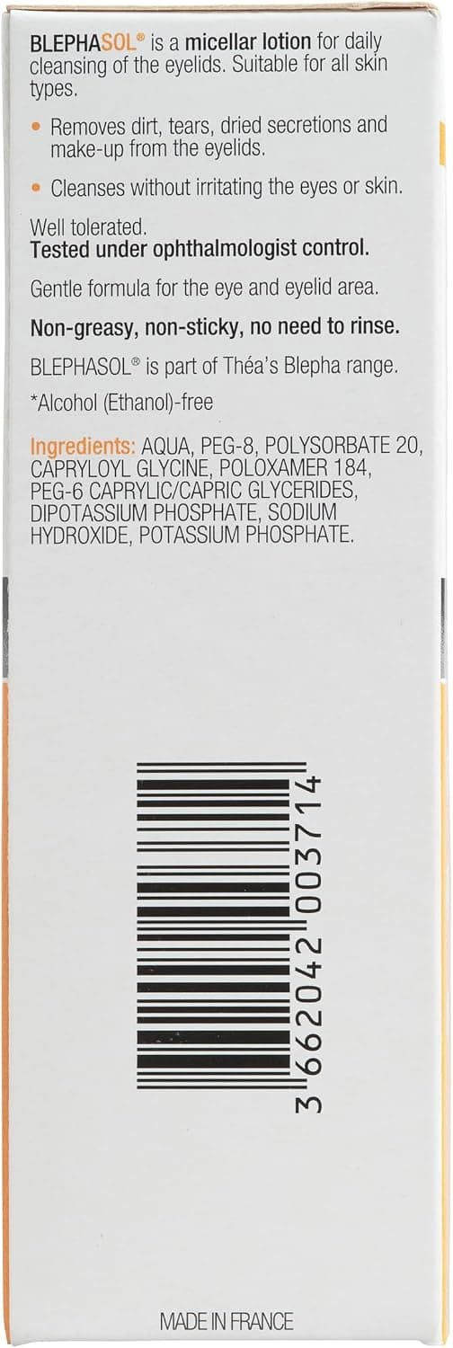 لوسیون چشم پلکهای حساس THEA PHARMA مدل Blephasol (100ml) لوسیون چشم پلکهای حساس THEA PHARMA مدل Blephasol (100ml)