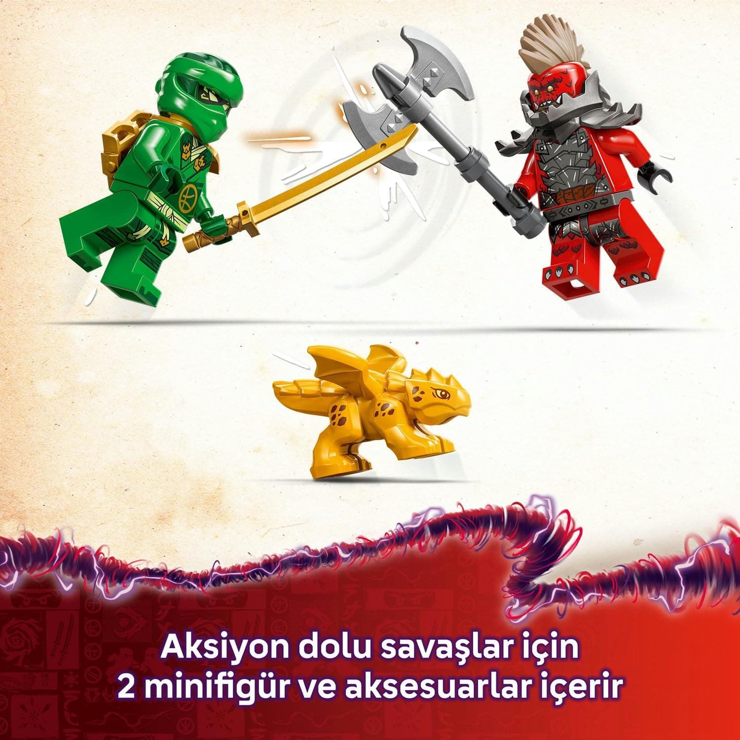لگو NINJAGO اژدهای جنگل سبز لوید مدل 71829 لگو NINJAGO اژدهای جنگل سبز لوید مدل 71829