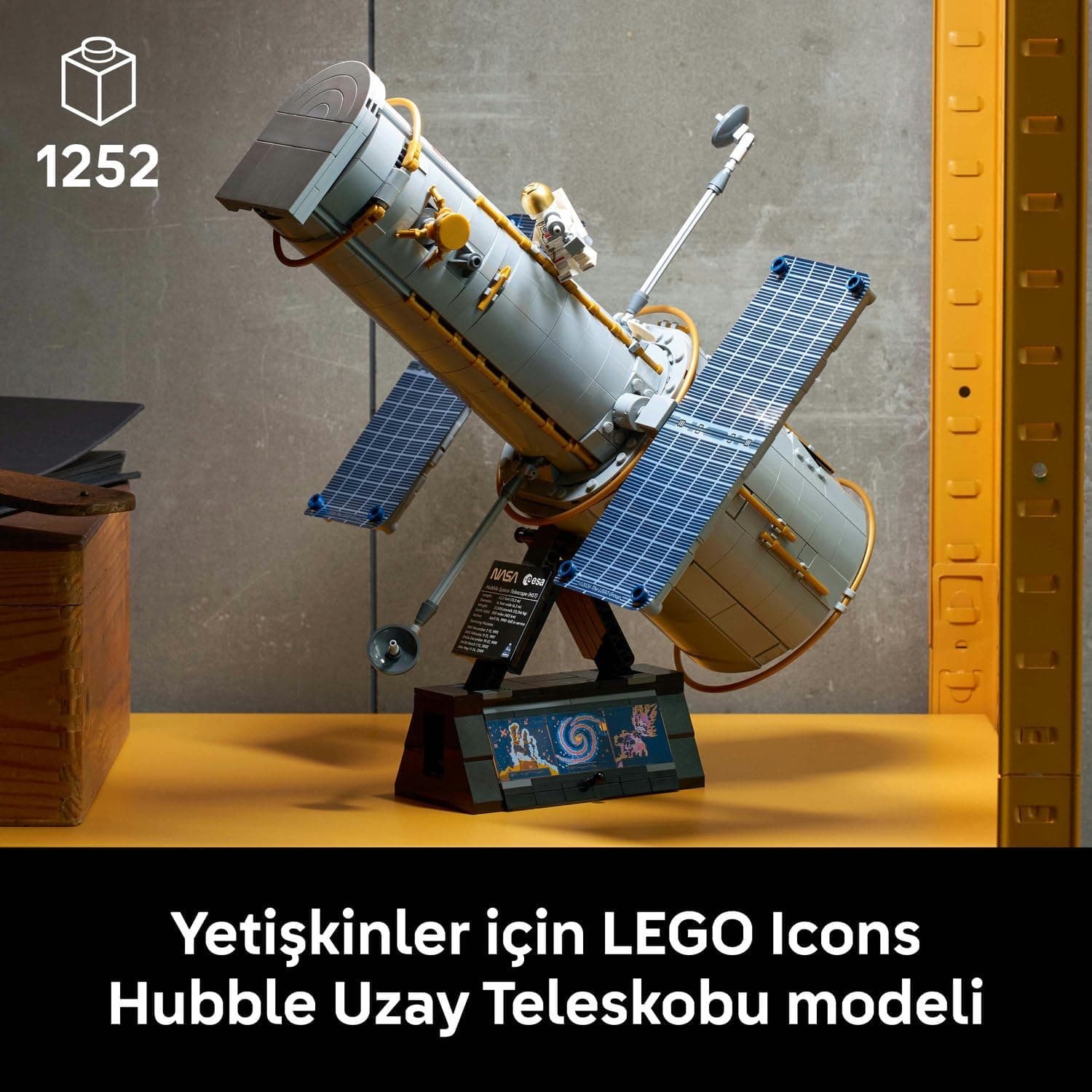 لگو 11382 تلسکوپ فضایی هابل LEGO Icons لگو 11382 تلسکوپ فضایی هابل LEGO Icons