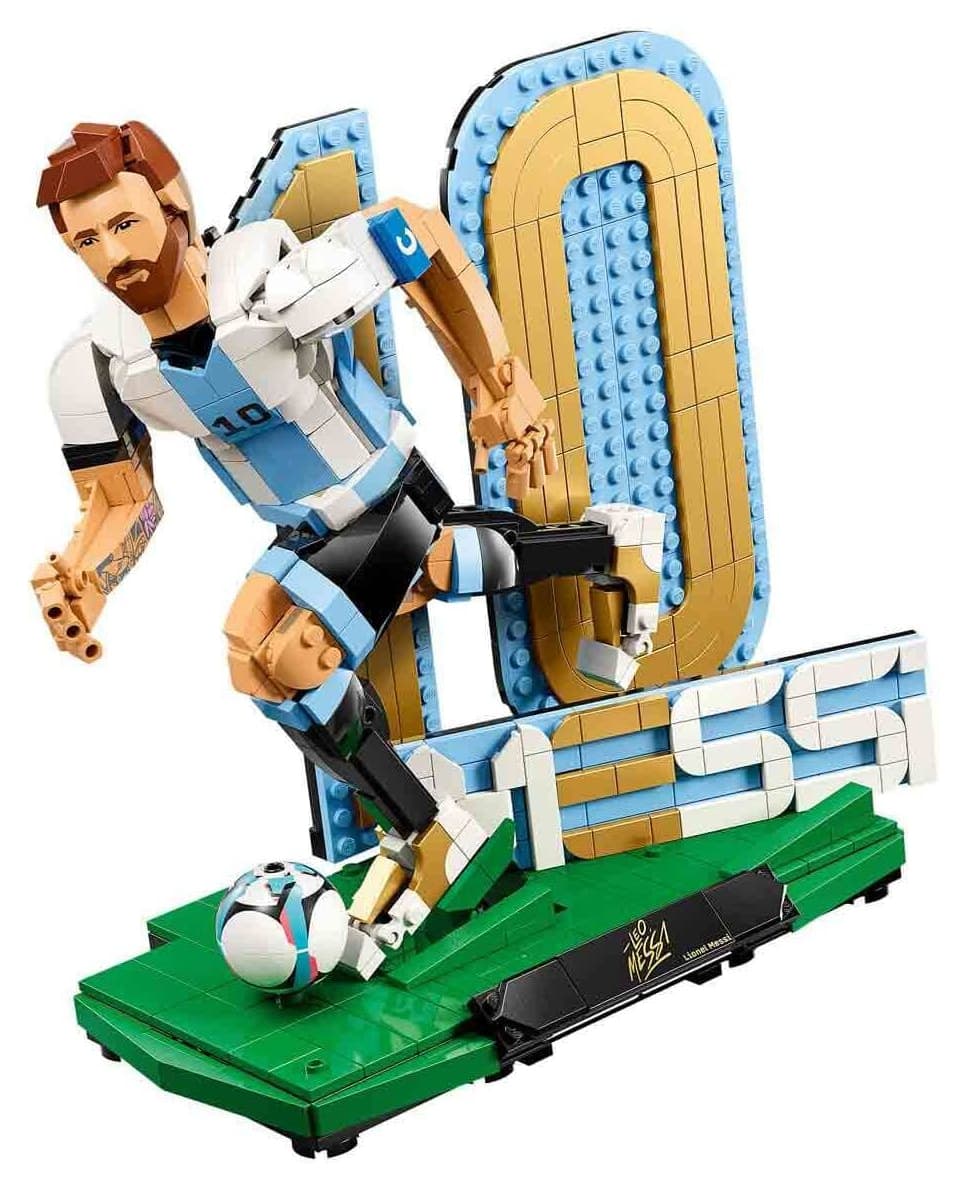 لگو Editions Lionel Messi دکوراتیو افسانه فوتبال مدل 43015 لگو Editions Lionel Messi دکوراتیو افسانه فوتبال مدل 43015