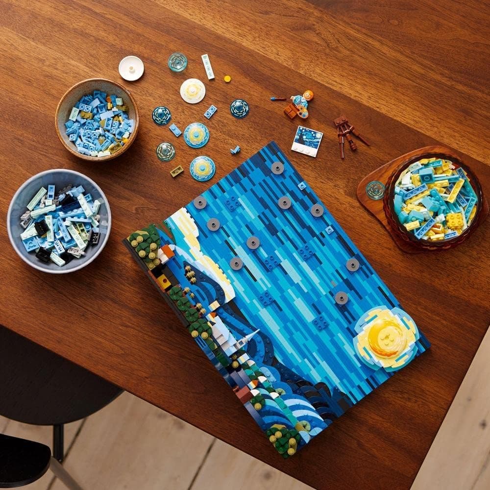 لگو Ideas مدل 21333 Vincent van Gogh The Starry Night لگو Ideas مدل 21333 Vincent van Gogh The Starry Night