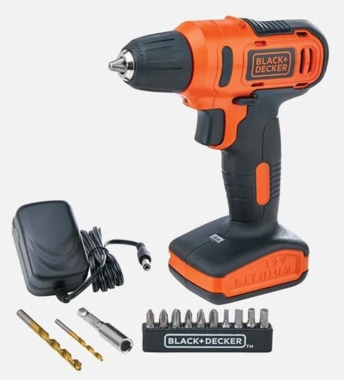 پیچگوشتی شارژی Black Decker لیتیومیون 12V مدل Ld12sp-tr پیچگوشتی شارژی Black Decker لیتیومیون 12V مدل Ld12sp-tr
