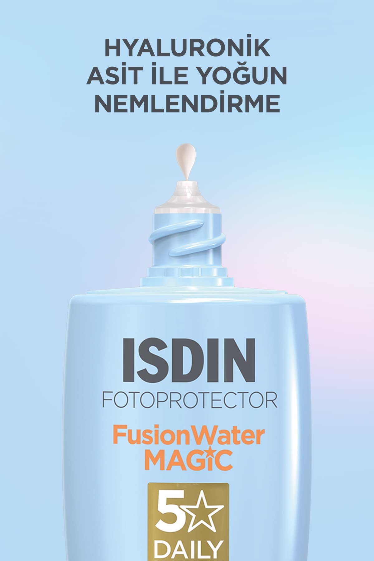 کرم ضدآفتاب صورت ISDIN Fusion Water Magic پایه آب بدون ایجاد رد Spf50 50 ml کرم ضدآفتاب صورت ISDIN Fusion Water Magic پایه آب بدون ایجاد رد Spf50 50 ml