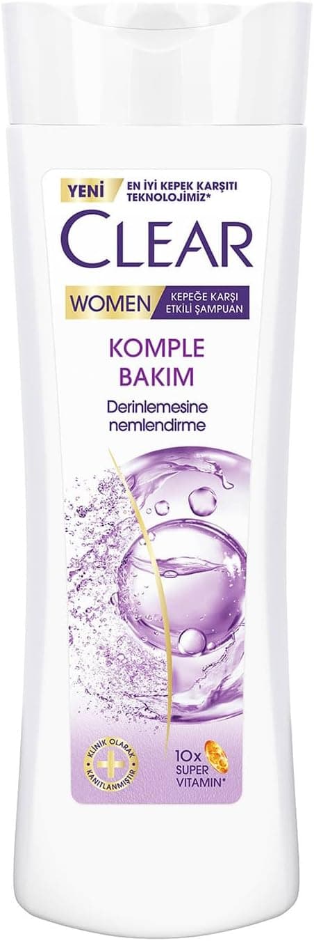 شامپو زنانه Clear کمپلکس ویتامینی مراقبت کامل ضدشوره 350 ml شامپو زنانه Clear کمپلکس ویتامینی مراقبت کامل ضدشوره 350 ml