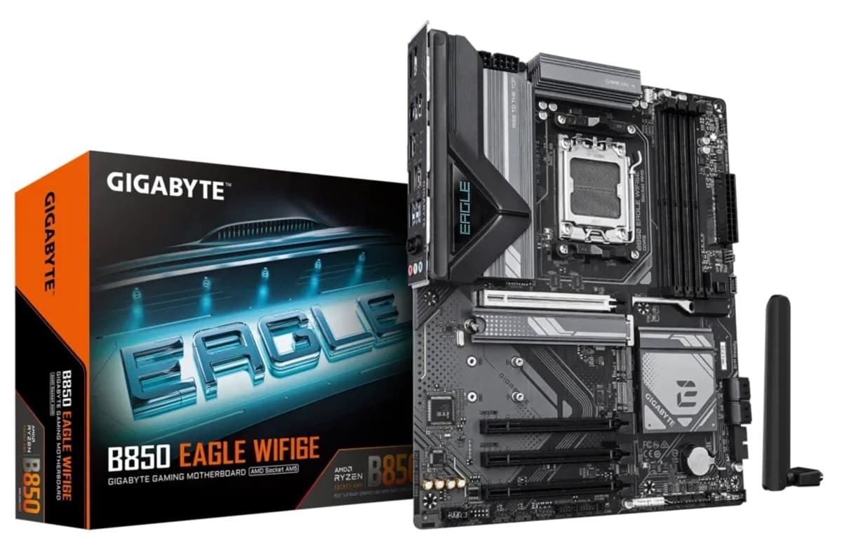 مادربرد Gigabyte مدل B850 Eagle WiFi6E DDR5 ATX AM5 مادربرد Gigabyte مدل B850 Eagle WiFi6E DDR5 ATX AM5