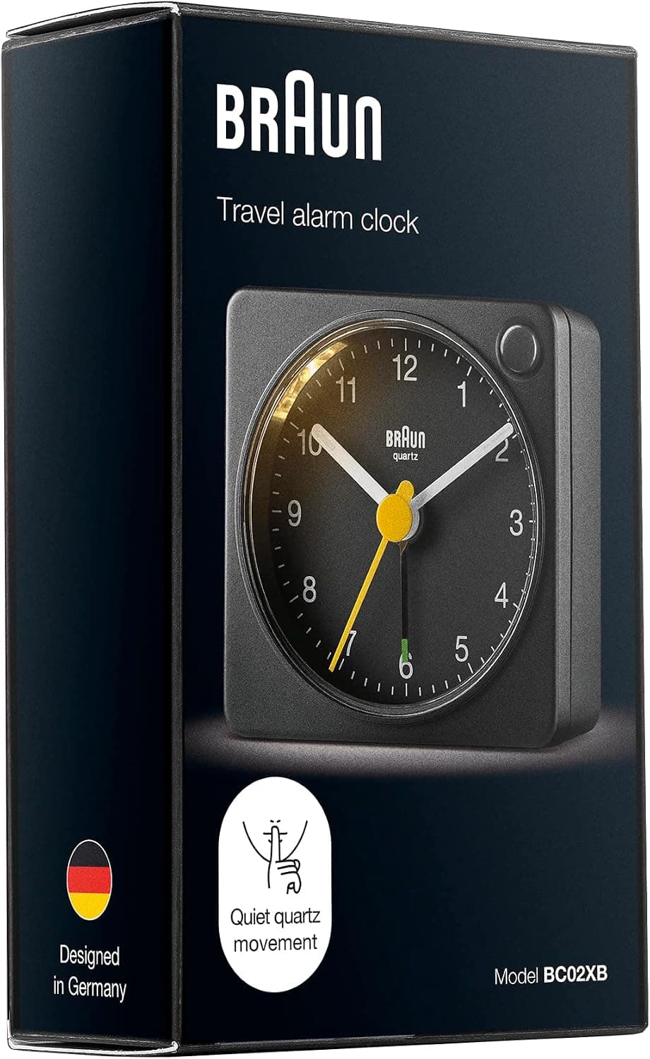ساعت مسافرتی عقربهای Braun با زنگدار و چراغ مدل BC02XB مشکی ساعت مسافرتی عقربهای Braun با زنگدار و چراغ مدل BC02XB مشکی