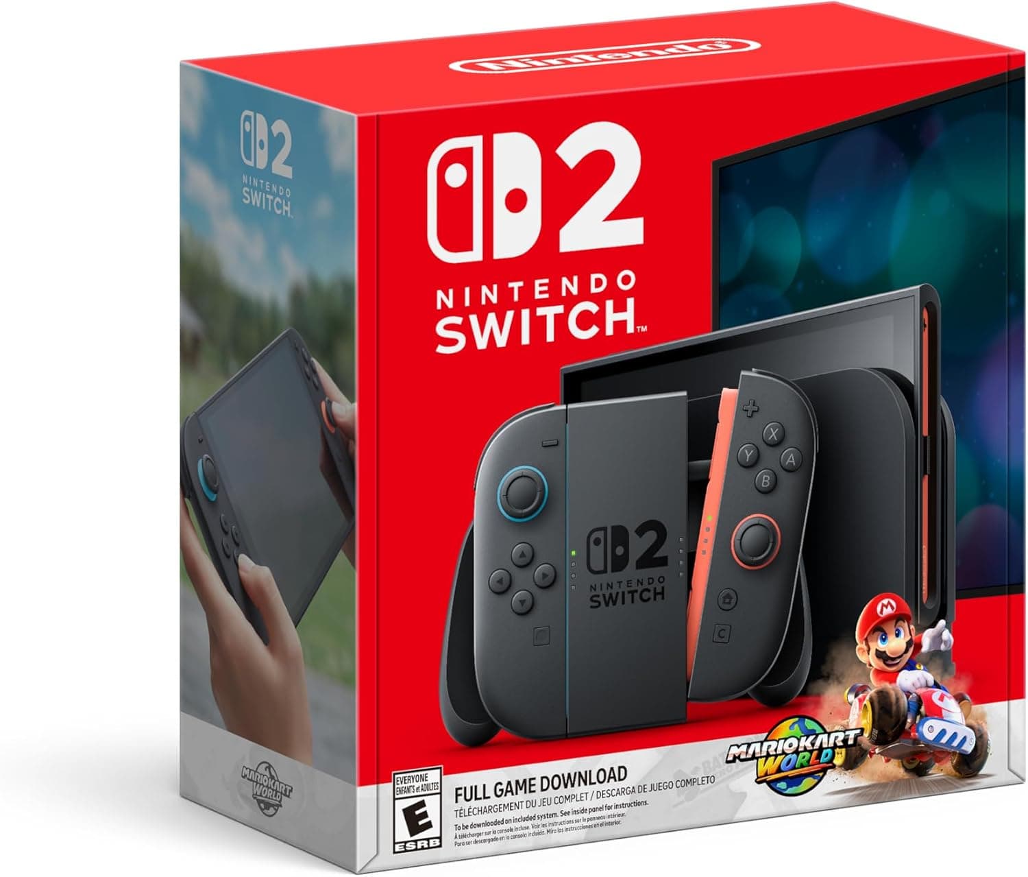 کنسول بازی Nintendo Switch 2 همراه Mario Kart World نسخه بینالمللی کنسول بازی Nintendo Switch 2 همراه Mario Kart World نسخه بینالمللی