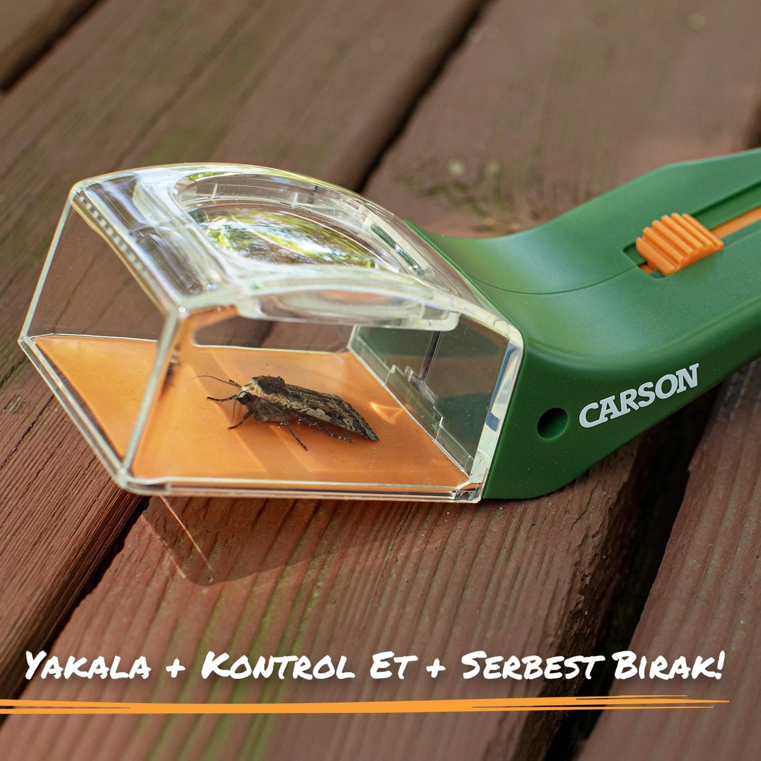 ذرهبین تکدستی CARSON Bugview با بزرگنمایی 5x مدل HU-10 ذرهبین تکدستی CARSON Bugview با بزرگنمایی 5x مدل HU-10