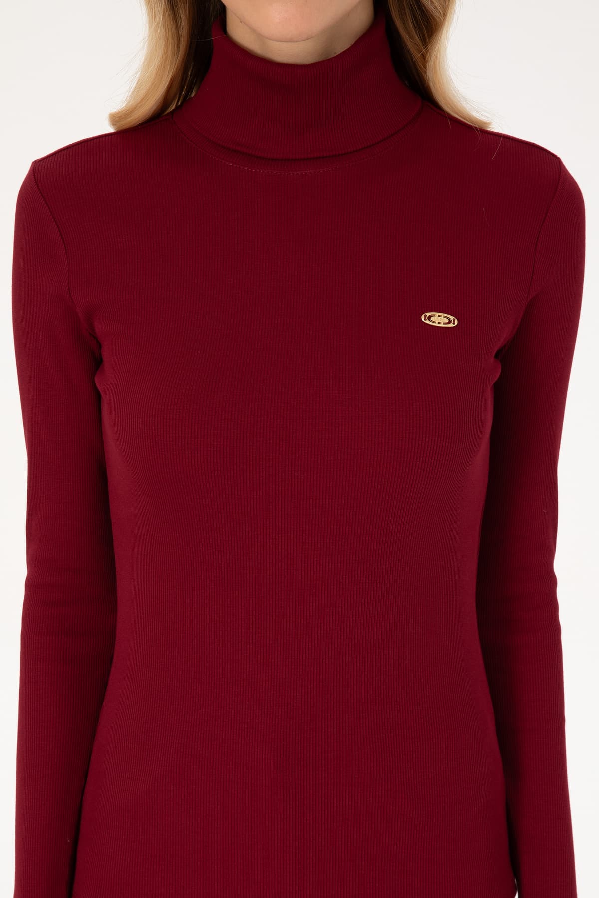 سوئیشرت زنانه U.S. Polo Assn. بوردو یقه ماهیگیری مدل 50313430-VR014 سوئیشرت زنانه U.S. Polo Assn. بوردو یقه ماهیگیری مدل 50313430-VR014