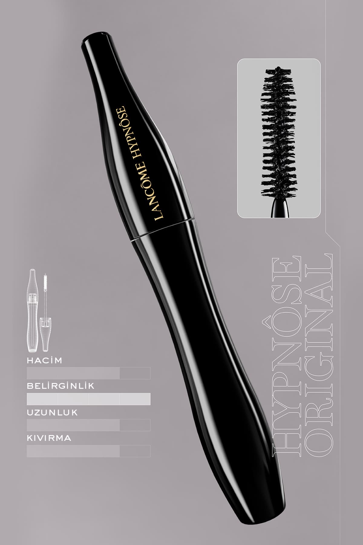 ماسکارا Lancome Hypnose حجمدهنده قابل تنظیم مشکی مدل 01 Noir 3614272161788 ماسکارا Lancome Hypnose حجمدهنده قابل تنظیم مشکی مدل 01 Noir 3614272161788