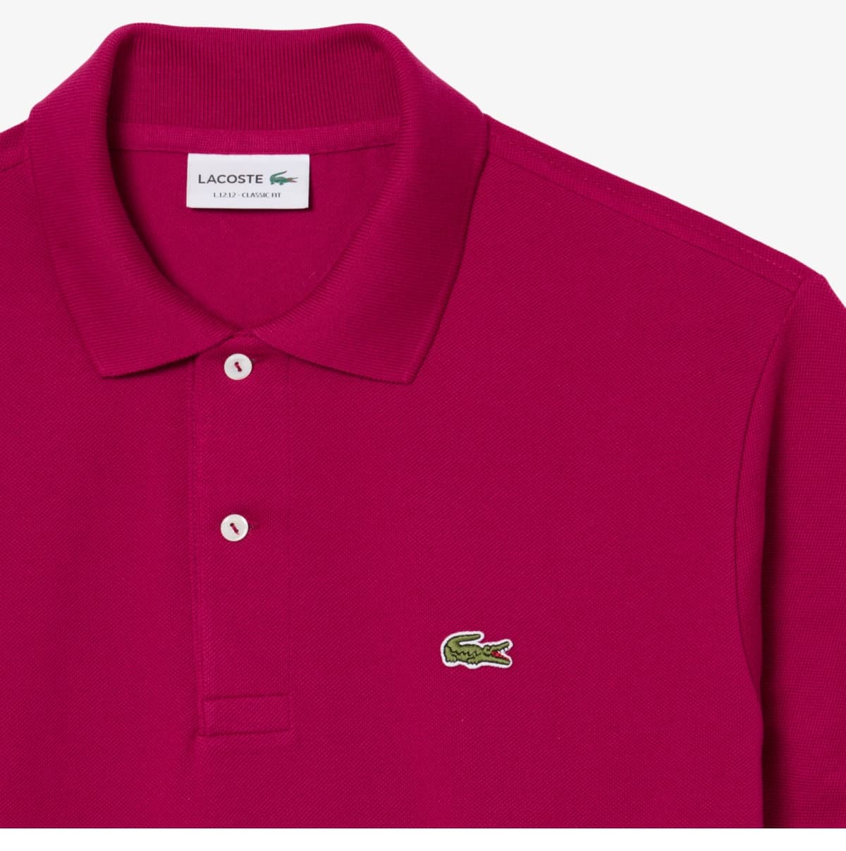 پولو شرت مردانه Lacoste فیت کلاسیک صورتی مدل L.12.12 پولو شرت مردانه Lacoste فیت کلاسیک صورتی مدل L.12.12