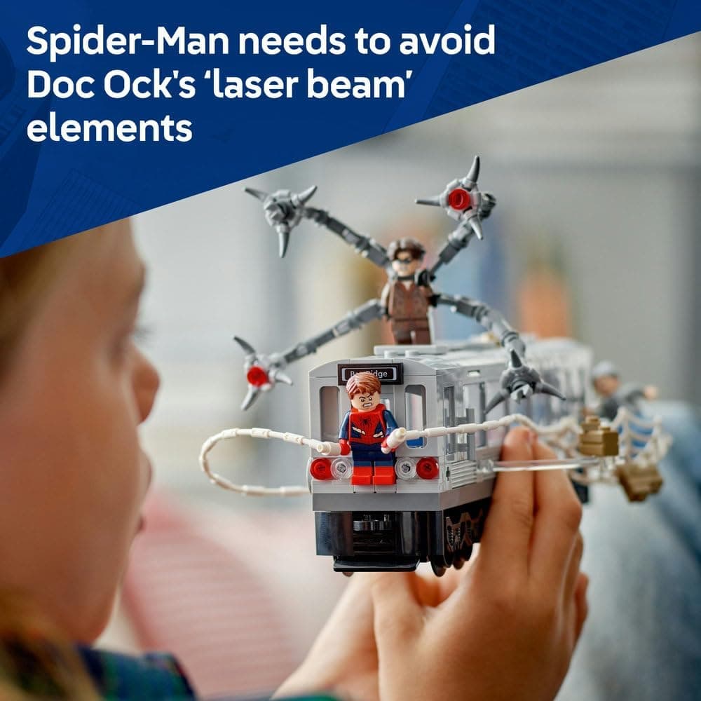 لگو Marvel صحنه قطار مترو Spider-Man علیه Doc Ock مدل 76321 لگو Marvel صحنه قطار مترو Spider-Man علیه Doc Ock مدل 76321