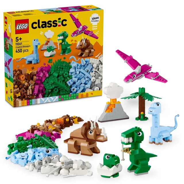 لگو 11041 Classic دایناسورهای خلاقانه 450 قطعه لگو 11041 Classic دایناسورهای خلاقانه 450 قطعه