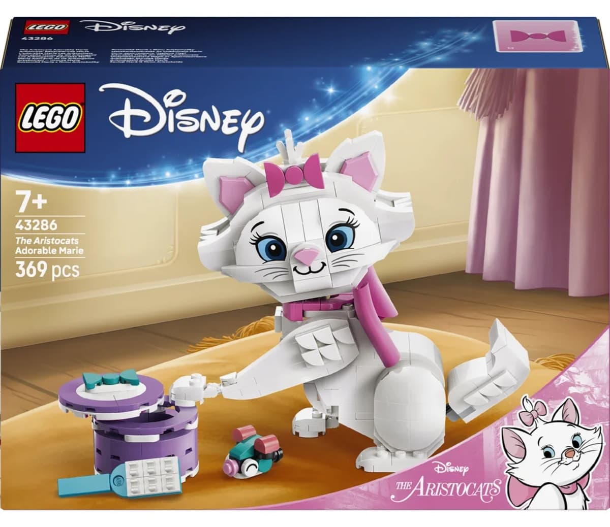 لگو 43286 Disney Aristokediler Marie با ۳۶۹ قطعه لگو 43286 Disney Aristokediler Marie با ۳۶۹ قطعه