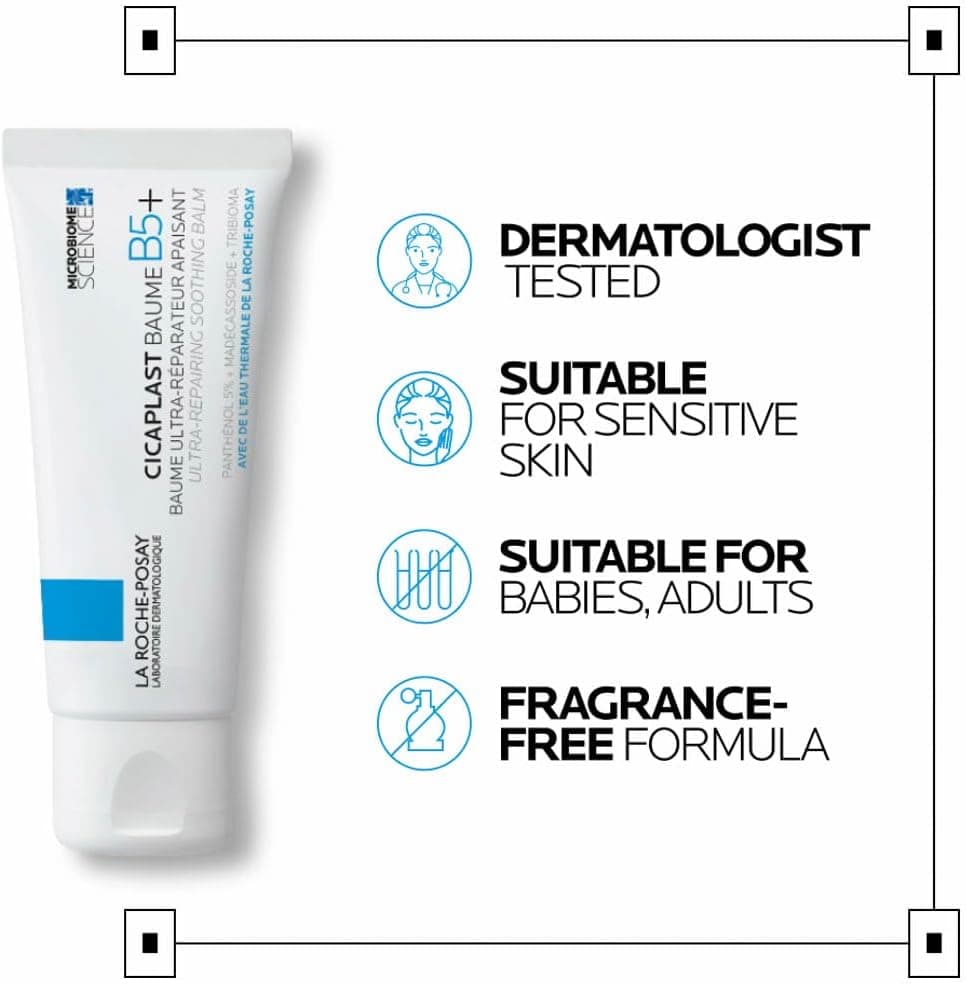 بالم ترمیمکننده پوست La Roche-Posay Cicaplast Baume B5 100ml بالم ترمیمکننده پوست La Roche-Posay Cicaplast Baume B5 100ml