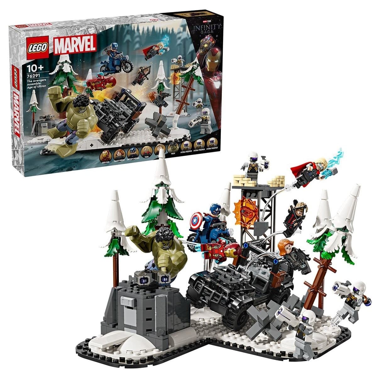 لگو Marvel Super Heroes Avengers Assemble: Rise of Ultron مدل 76291 لگو Marvel Super Heroes Avengers Assemble: Rise of Ultron مدل 76291