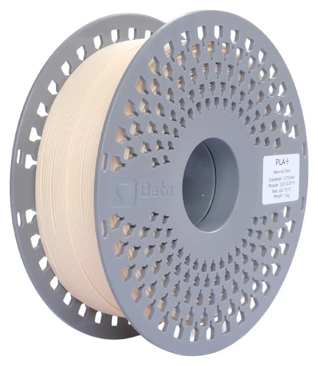 فیلامنت Beta Filament از جنس PLA+ به رنگ پوست طبیعی فیلامنت Beta Filament از جنس PLA+ به رنگ پوست طبیعی