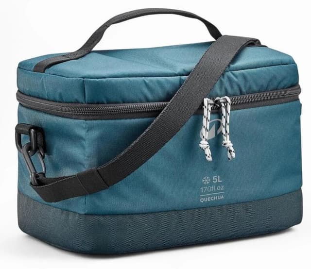 کیف ناهار عایق حرارتی Decathlon Quechua آبی 5 L مدل 100 کیف ناهار عایق حرارتی Decathlon Quechua آبی 5 L مدل 100