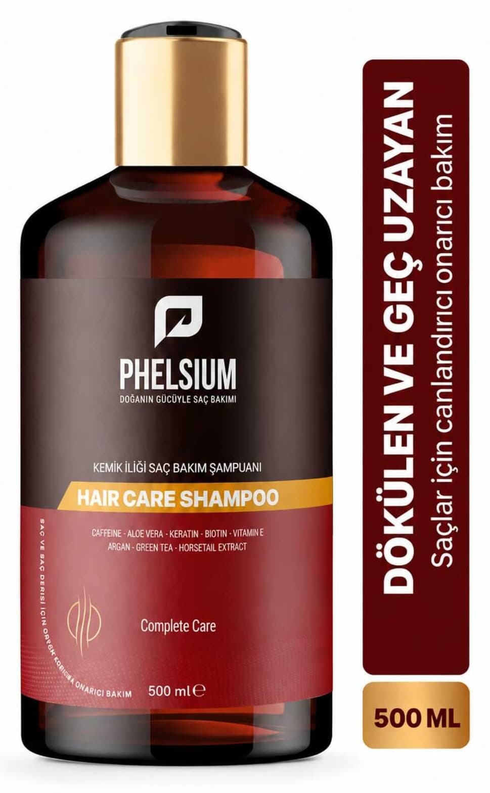 شامپو مراقبتی مغز استخوان PHELSİUM ضدریزش و ضدچربی برای موهای دیررشد مدل 500 ML شامپو مراقبتی مغز استخوان PHELSİUM ضدریزش و ضدچربی برای موهای دیررشد مدل 500 ML