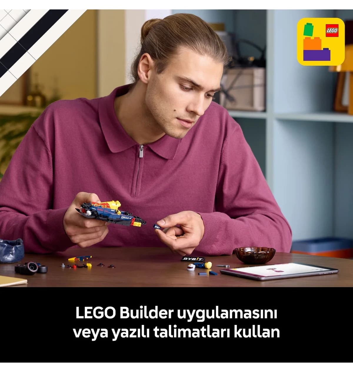لگو 77243 Speed Champions خودروی مسابقهای F1 برای بالای ۱۸ سال مدل Oracle Red Bull Racing RB20 (251P) لگو 77243 Speed Champions خودروی مسابقهای F1 برای بالای ۱۸ سال مدل Oracle Red Bull Racing RB20 (251P)