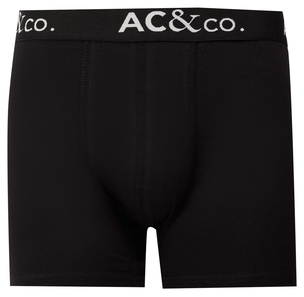 پک 3 تایی شورت باکسر مردانه AC&Co / Altınyıldız Classics نخی کشی مشکی-آنتراسیت ست دامادی پک 3 تایی شورت باکسر مردانه AC&Co / Altınyıldız Classics نخی کشی مشکی-آنتراسیت ست دامادی