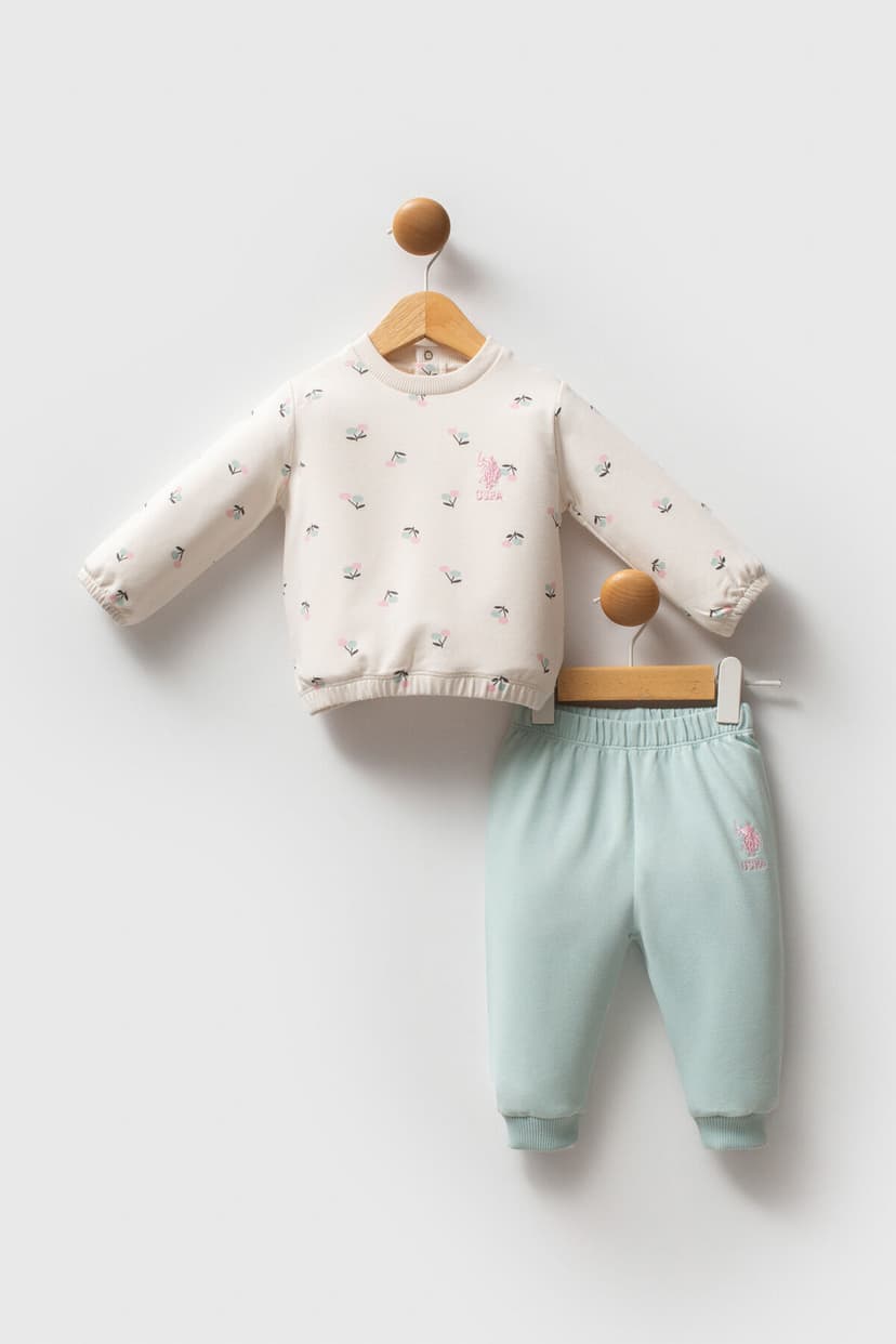 ست نوزادی دخترانه U.S. Polo Assn. اکرو ست نوزادی دخترانه U.S. Polo Assn. اکرو