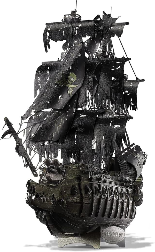 کیت ساخت مدل فلزی سه بعدی بزرگسالان Piececool کشتی دزدان دریایی Flying Dutchman کیت ساخت مدل فلزی سه بعدی بزرگسالان Piececool کشتی دزدان دریایی Flying Dutchman