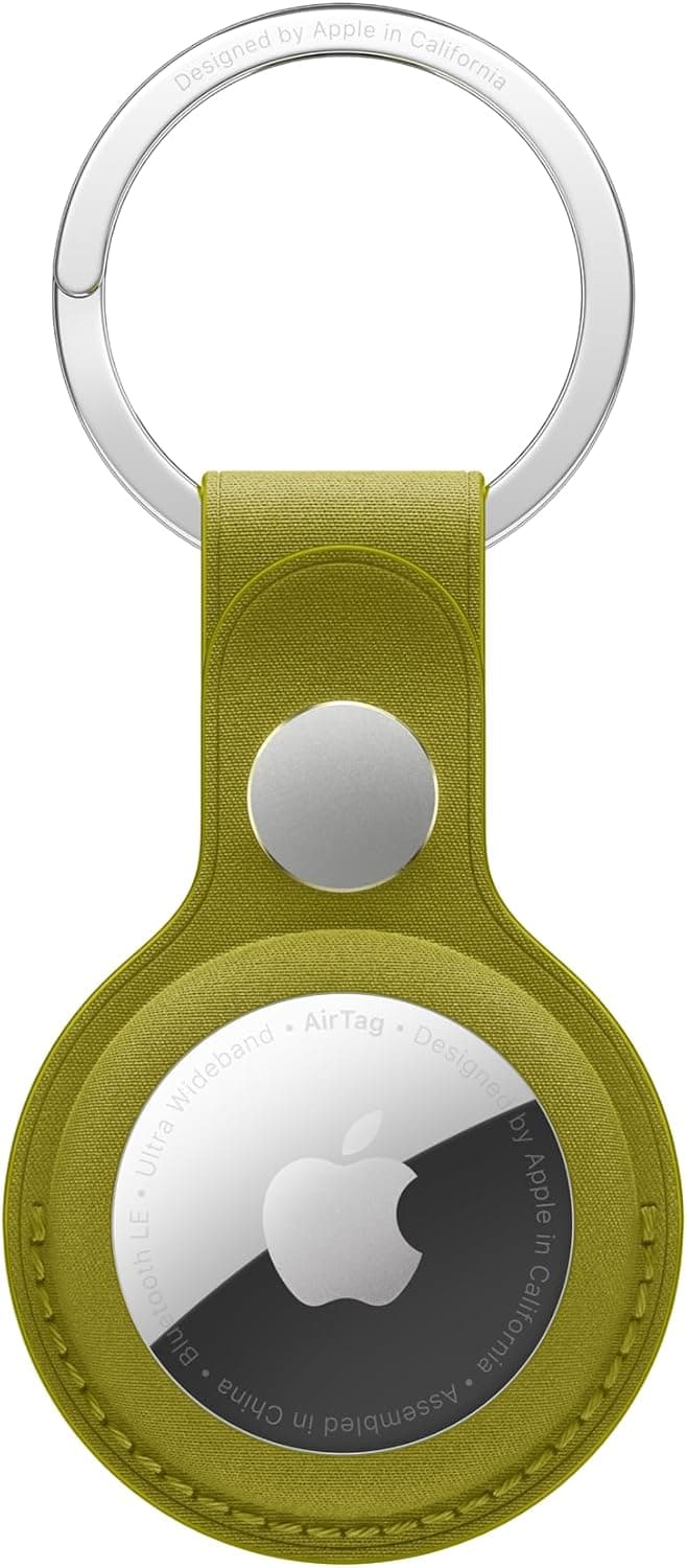 جاکلیدی AirTag Apple از جنس FineWoven به رنگ نارنجی روباهی جاکلیدی AirTag Apple از جنس FineWoven به رنگ نارنجی روباهی