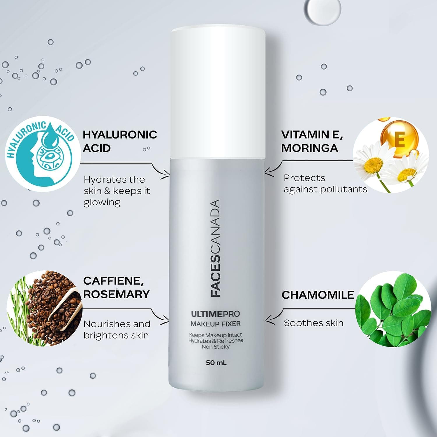 ست آرایشی FACESCANADA Always On Glow با کرم پودر Absolute Ivory 012 ست آرایشی FACESCANADA Always On Glow با کرم پودر Absolute Ivory 012