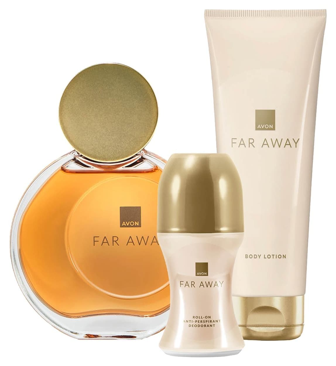 ست عطر رولون و لوسیون بدن زنانه Avon Far Away ست عطر رولون و لوسیون بدن زنانه Avon Far Away