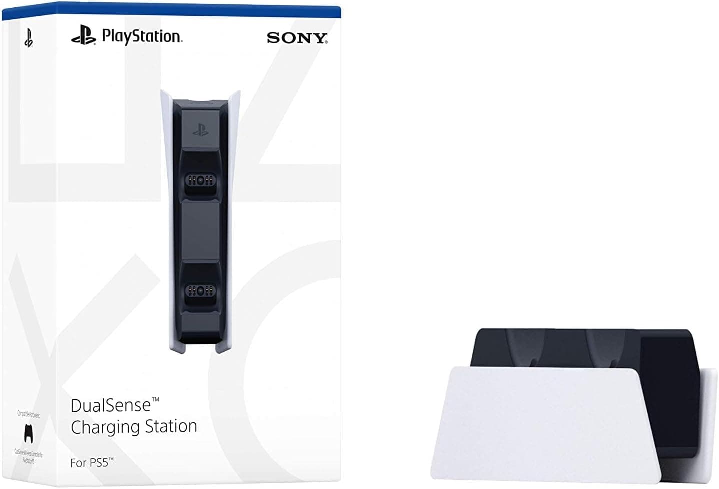 ایستگاه شارژ دوگانه دسته بازی سازگار با PS5 PlayStation DualSense ایستگاه شارژ دوگانه دسته بازی سازگار با PS5 PlayStation DualSense