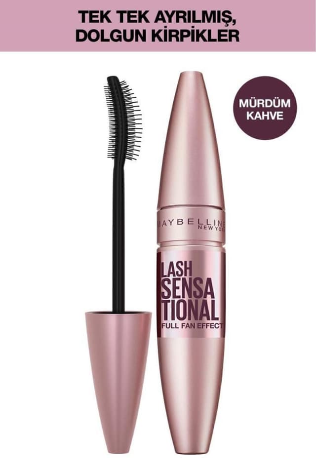 ریمل Maybelline New York قهوهای زرشکی مدل Lash Sensational ریمل Maybelline New York قهوهای زرشکی مدل Lash Sensational