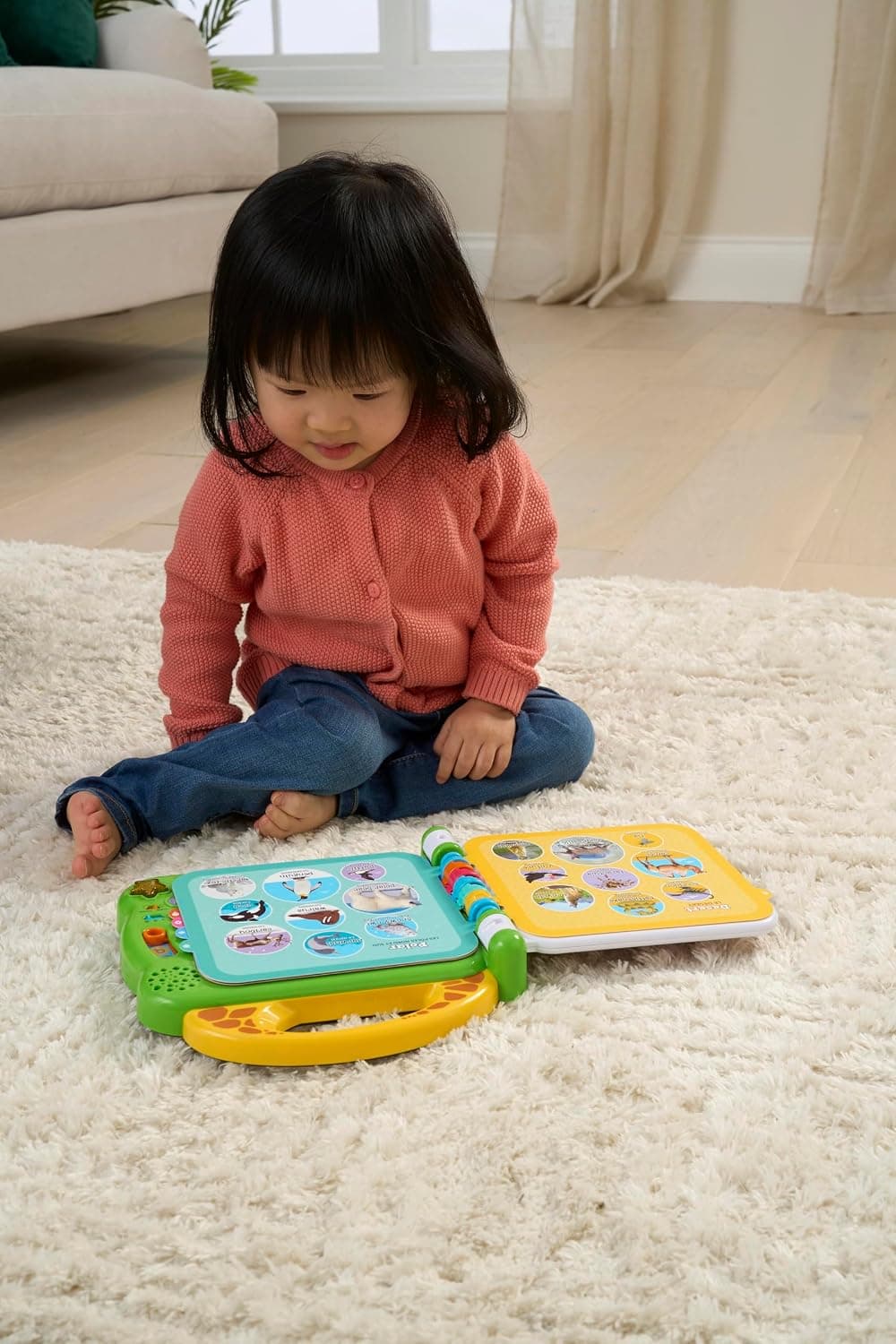 کتاب کودک LeapFrog با صدای حیوانات و رنگها مدل 100 Animals کتاب کودک LeapFrog با صدای حیوانات و رنگها مدل 100 Animals