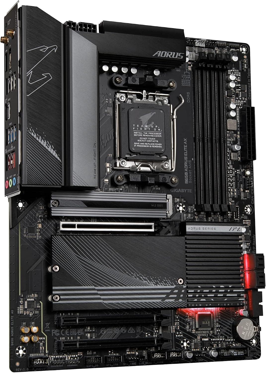 مادربرد گیمینگ GIGABYTE سوکت AM5 مدل B650 AORUS Elite AX مادربرد گیمینگ GIGABYTE سوکت AM5 مدل B650 AORUS Elite AX