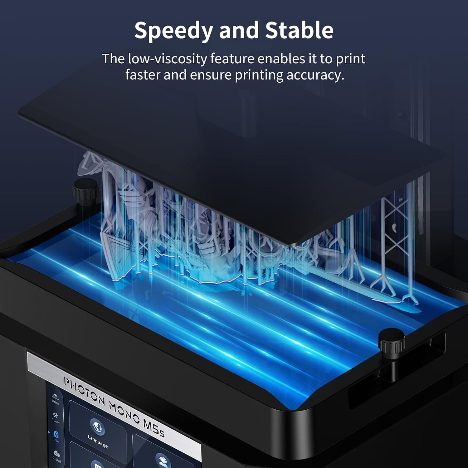 رزین پرینتر سه بعدی ANYCUBIC پرسرعت مخصوص Photon Mono M5s/M5s Pro رزین پرینتر سه بعدی ANYCUBIC پرسرعت مخصوص Photon Mono M5s/M5s Pro