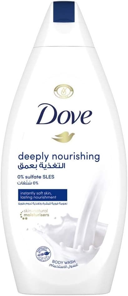 ژل شستشوی بدن Dove مغذی عمیق آبرسانی فوری اصلی بدون سولفات و پارابن 750ml ژل شستشوی بدن Dove مغذی عمیق آبرسانی فوری اصلی بدون سولفات و پارابن 750ml