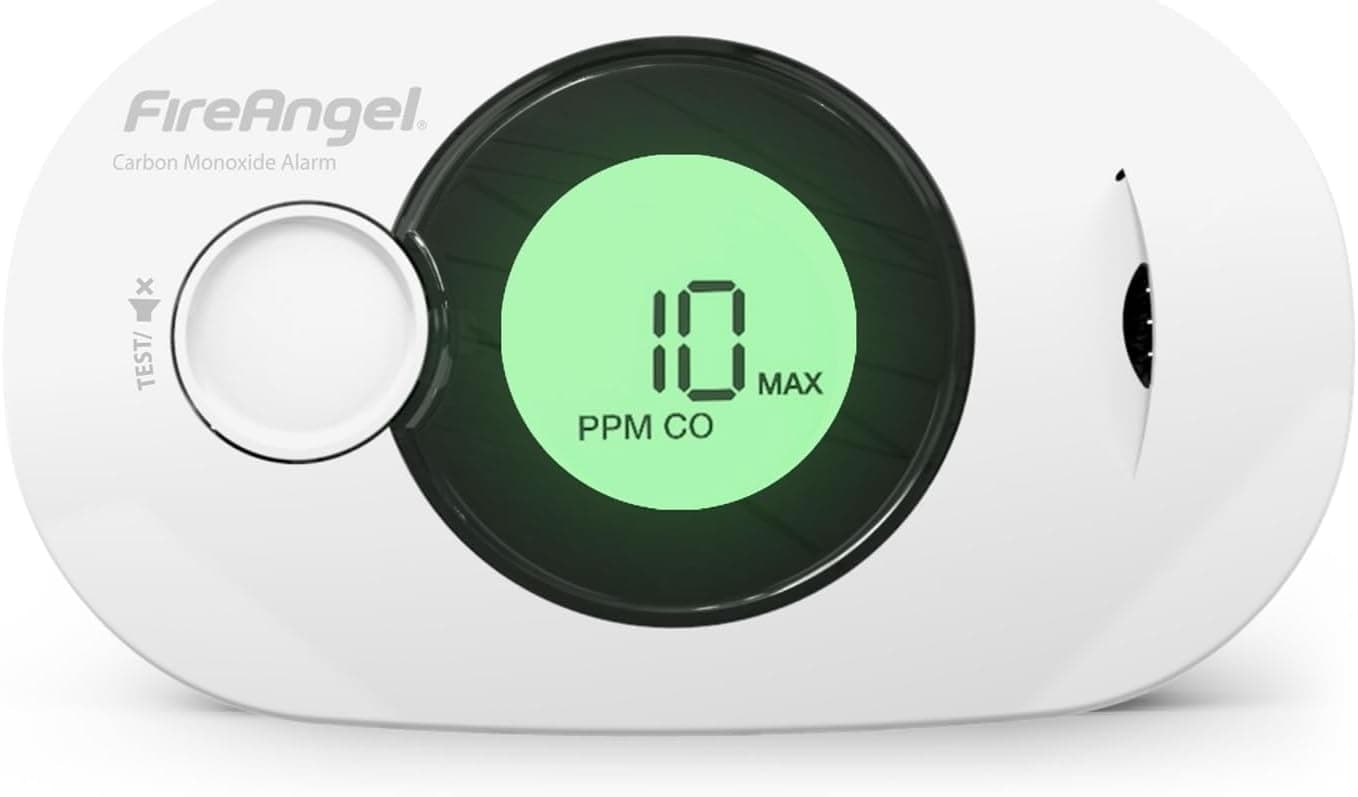 آشکارساز و آلارم دیجیتال رطوبت و مونوکسید کربن FireAngel خانگی مدل FA3322 آشکارساز و آلارم دیجیتال رطوبت و مونوکسید کربن FireAngel خانگی مدل FA3322