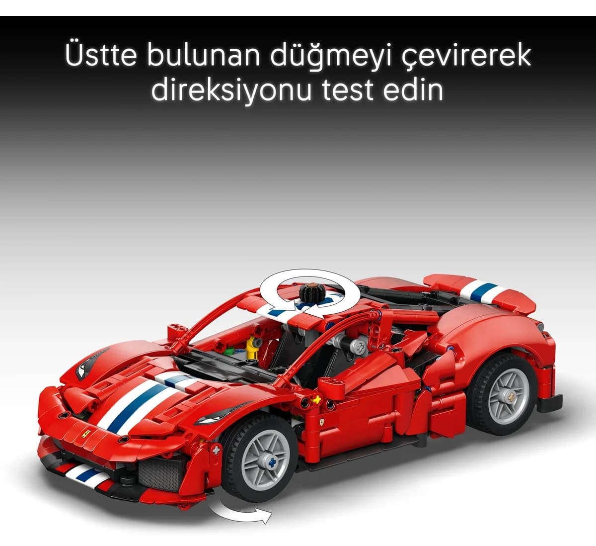 لگو Technic ماشین Ferrari 488 PISTA مدل 42235 با 882 قطعه لگو Technic ماشین Ferrari 488 PISTA مدل 42235 با 882 قطعه
