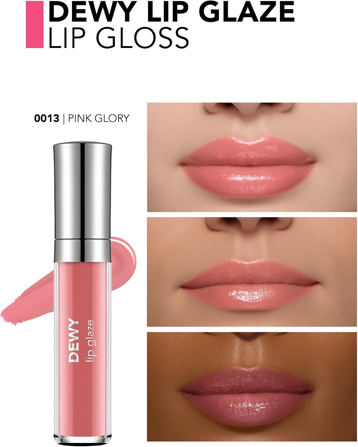 برق لب Flormar مرطوبکننده نیمهشفاف مدل 013 PINK GLORY برق لب Flormar مرطوبکننده نیمهشفاف مدل 013 PINK GLORY