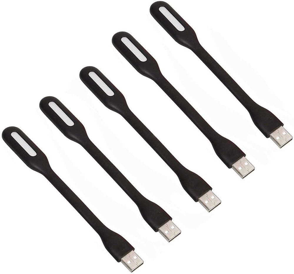 چراغ LED USB مینی MaiJin بسته 3 عددی انعطافپذیر برای کیبورد لپتاپ و پاوربانک مشکی چراغ LED USB مینی MaiJin بسته 3 عددی انعطافپذیر برای کیبورد لپتاپ و پاوربانک مشکی
