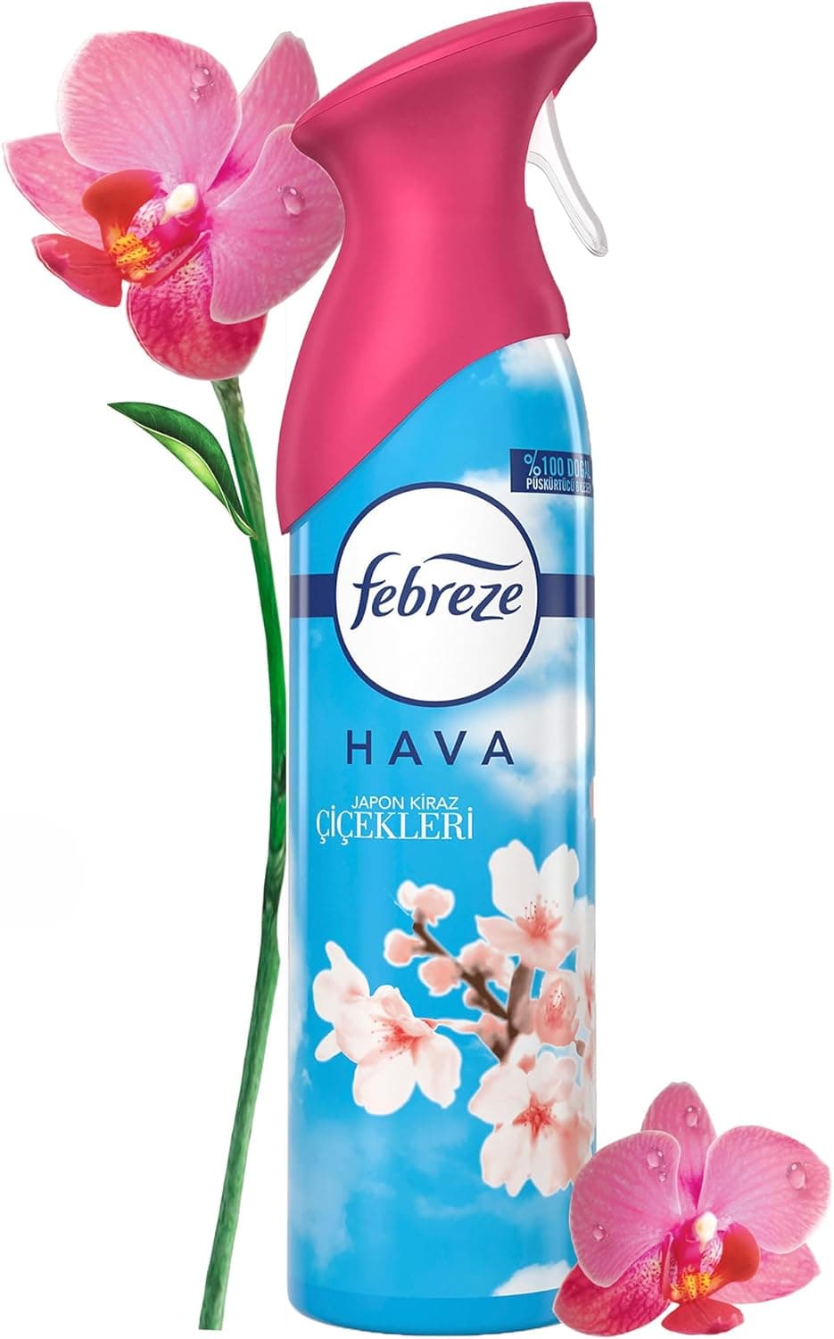 اسپری خوشبوکننده اتاق Febreze با رایحه شکوفههای گیلاس ژاپنی 185 ml اسپری خوشبوکننده اتاق Febreze با رایحه شکوفههای گیلاس ژاپنی 185 ml
